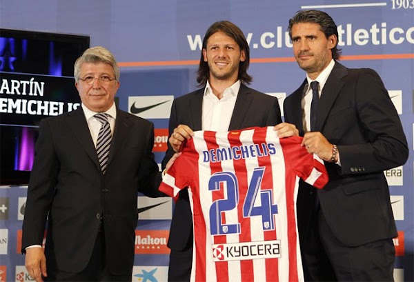Demichelis ficha por el Atlético de Madrid Demichelis ficha por el Atlético de Madrid