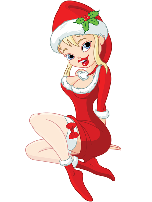 Naughty Mrs Claus Icon