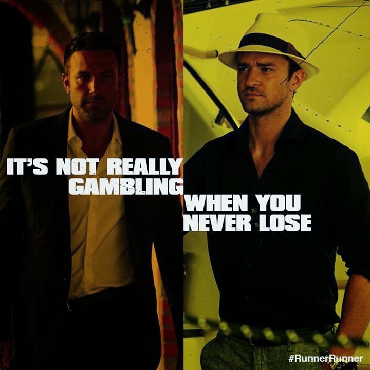 RUNNER RUNNER review by ANIZ FILMVALA STARFRIDAY