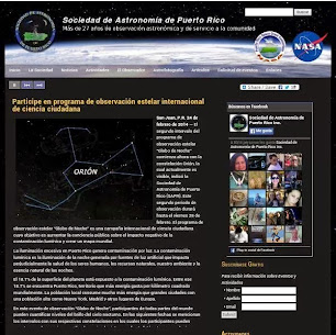 SOCIEDAD DE ASTRONOMÍA DE PUERTO RICO