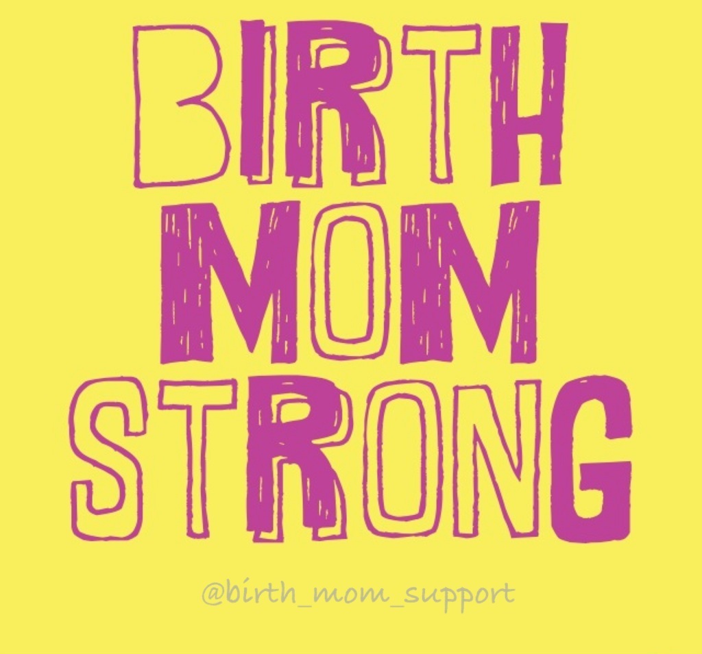 A Moment in my Arms, Forever in my Heart Birth Mom Support