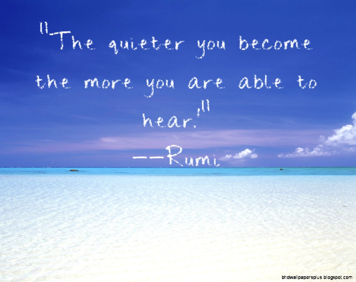 Rumi Quotes On Peace Rumi Quotes On Peace