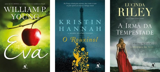 Lançamento de Livros - Novembro / Editora Arqueiro Lançamento de Livros - Novembro / Editora Arqueiro