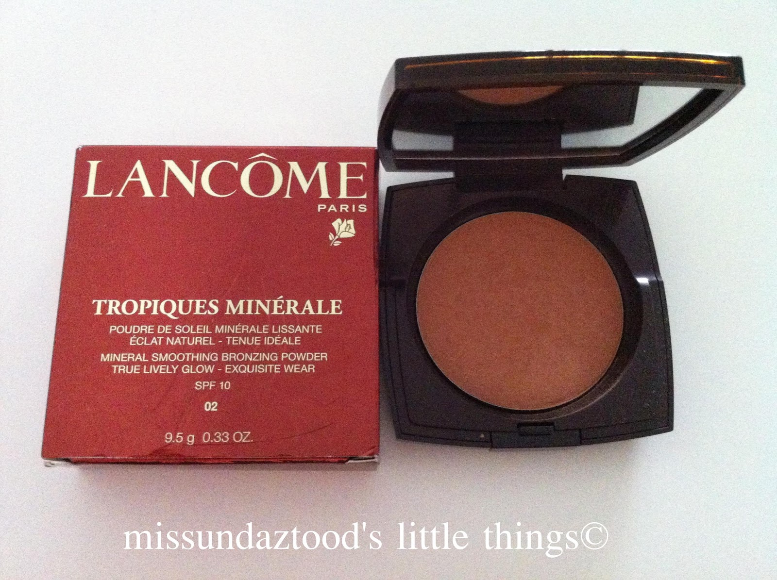 Missundaztood S Fragrance And Makeup Blog Lancome Tropiques Minerale 02 Ocre Cuivree