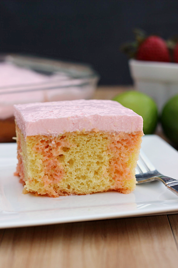 Strawberry Margarita Poke Cake Whats Cooking Love?