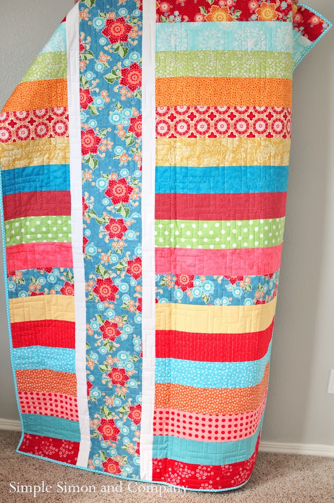 A Simple Baby Quilt that Anyone Can Make