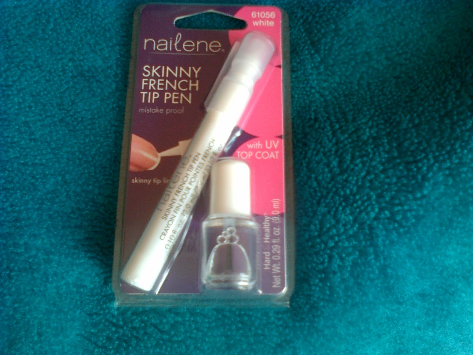 Nailene Skinny French Tip Pen in White
