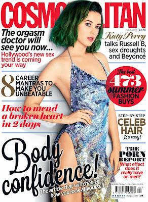 katy perry cosmopolitan magazine July 2014 photoshoot