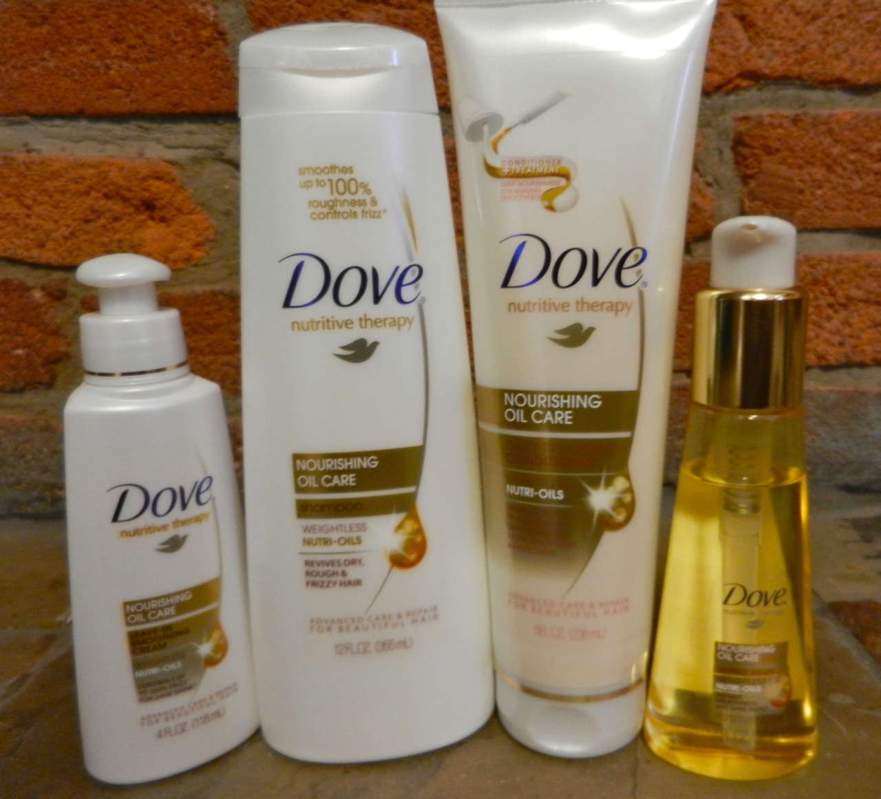 Dove Nourishing Oil Care Hair Products Economy of Style