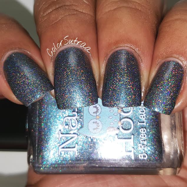 NAIL HOOT Space Galaxy Trio and Jeepers Creepers Swatches and Review