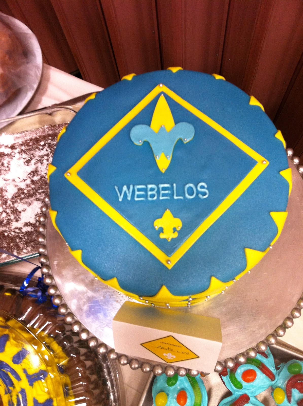 The Good Apple Webelos Cake