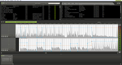 MP3's mixen met dj software MixMeister Studio