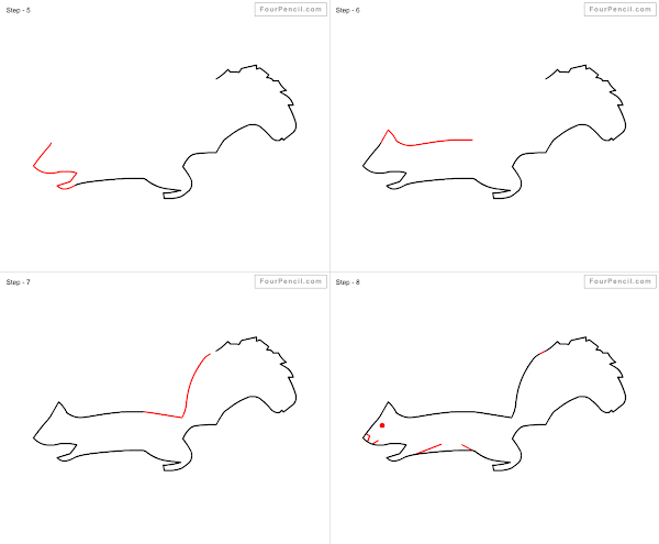 How to draw Squirrel - slide 1