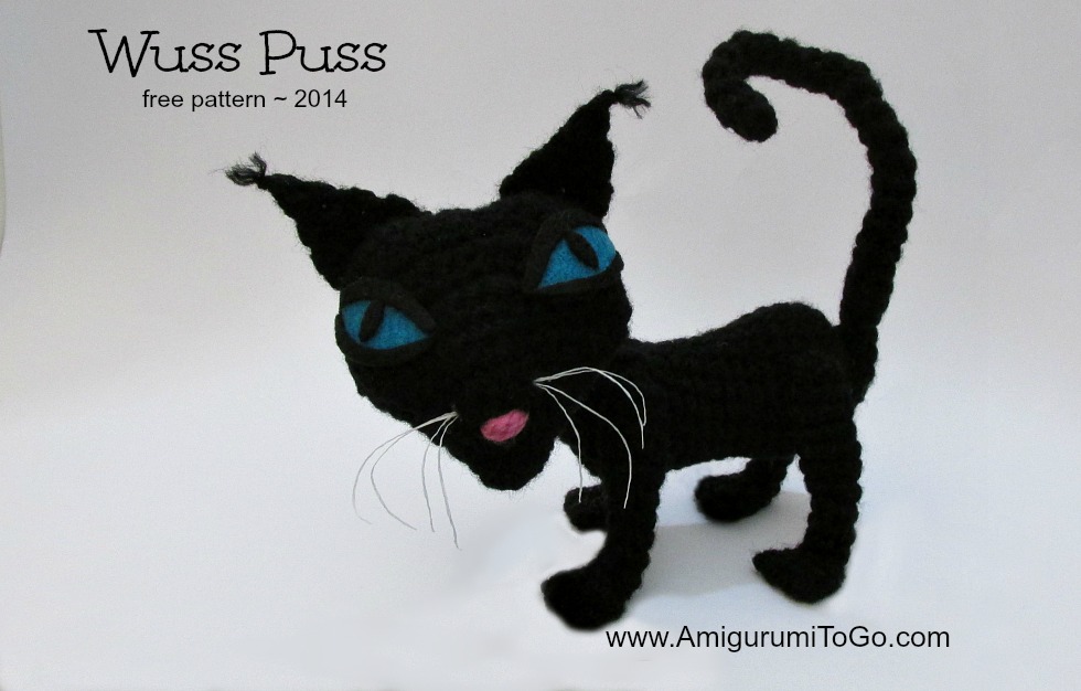 Wuss Puss With Video Tutorial ~ Amigurumi To Go