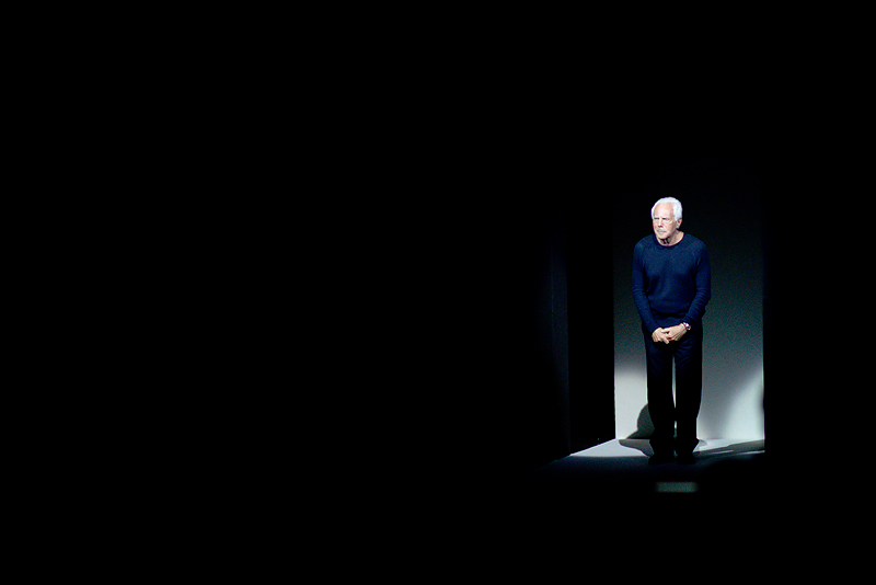 Giorgio Armani - Fashion show . MFW | Only Stylish People Giorgio Armani