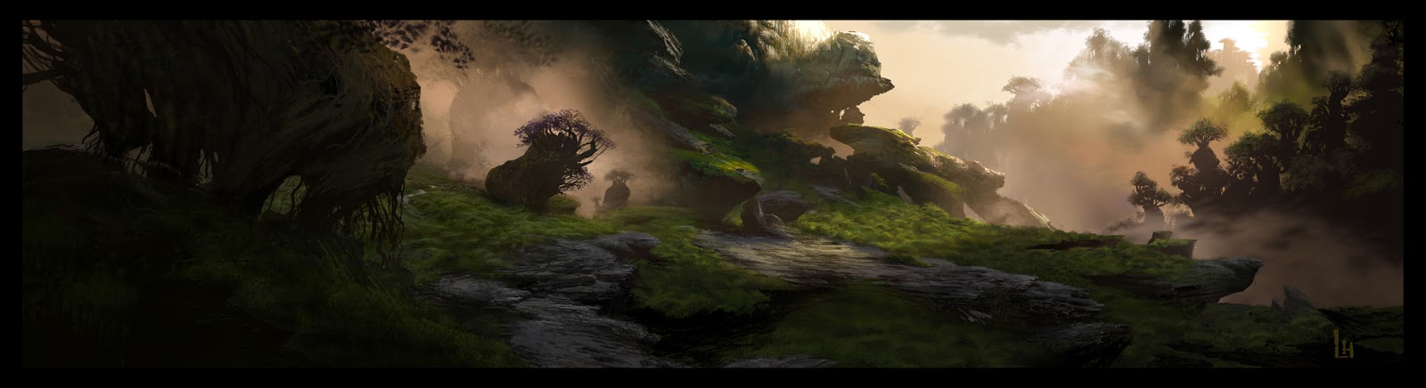 LH_DW_Meadow_Concept_3.jpg (1600×436) | Concept art world, Visual