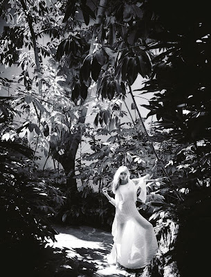 Kirsten Dunst looks stunning beauty topless pose for Madame Figaro Magazine June 2014