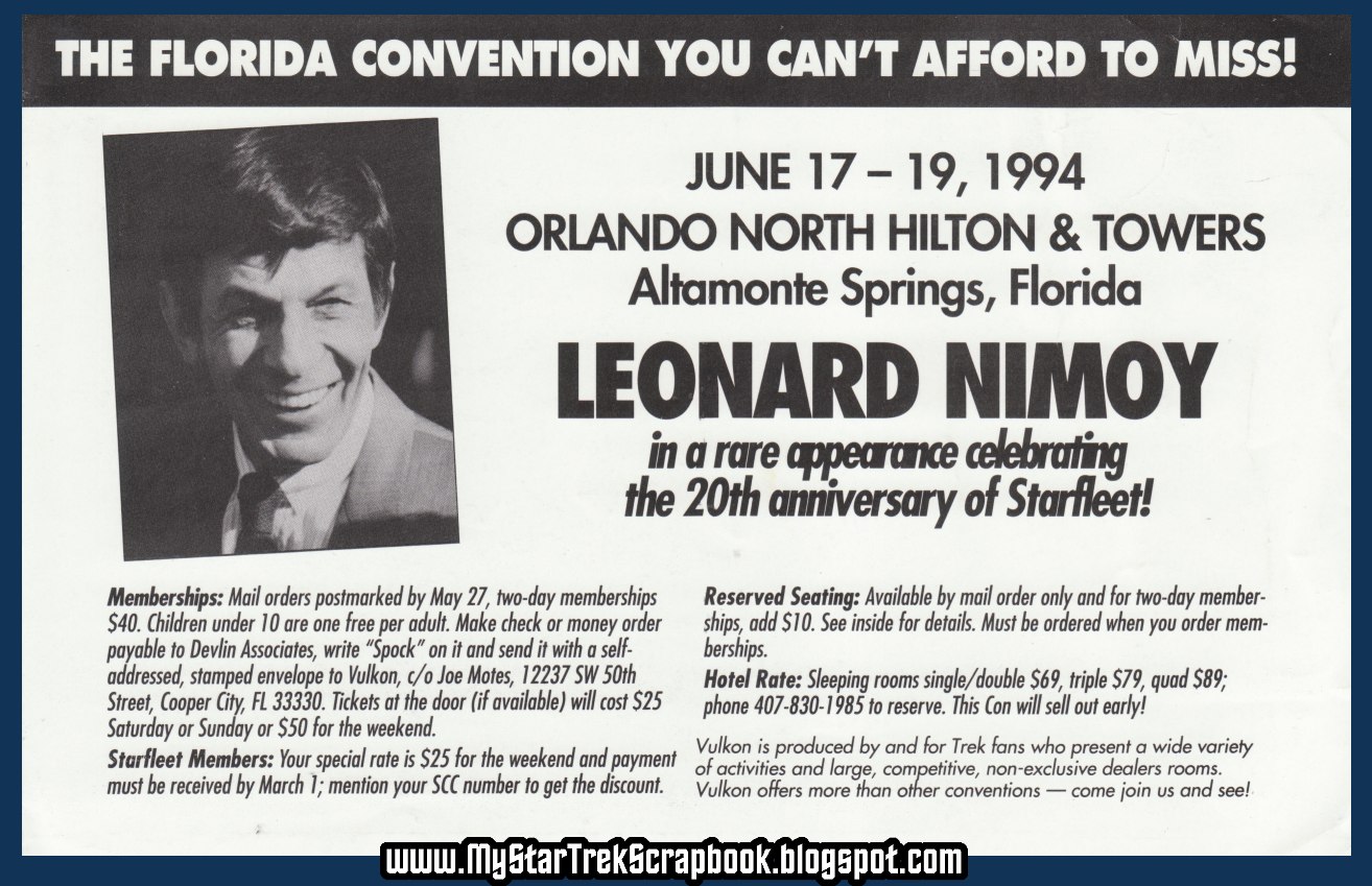 My Star Trek Scrapbook: 1985 In...