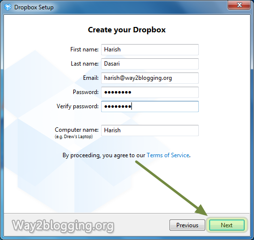 How to Host Your Blogger Script and Files on DropBox for Free - Step4