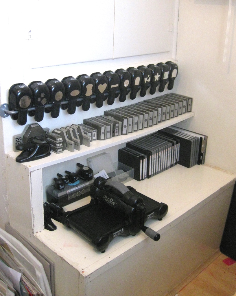 Blue Jelly Sew n So Victoria Rogers Stampin' Up! My Craft Space Storage