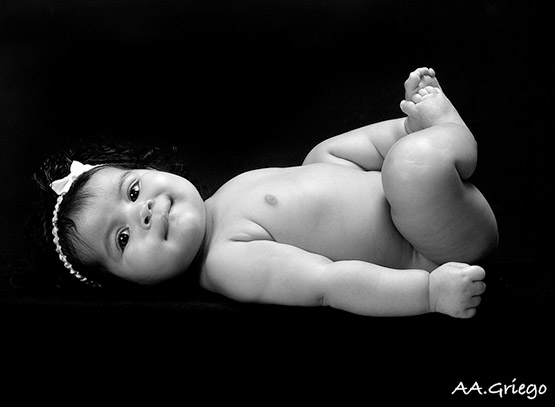 MyClipta Cute Babies Photos in Black and White Photography