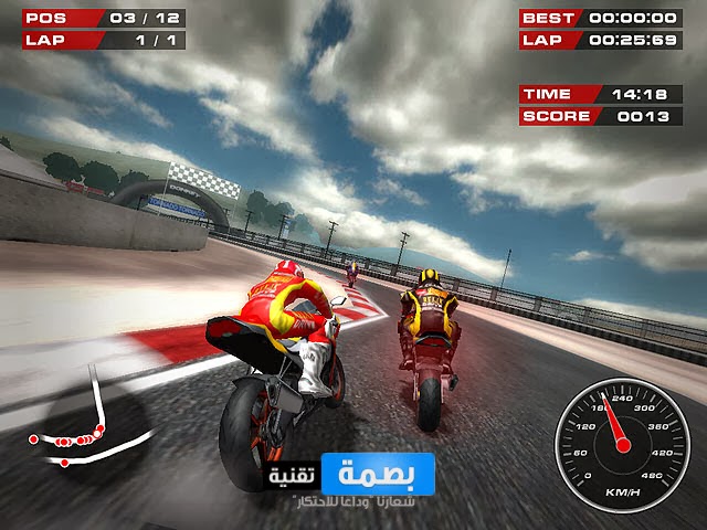 لعبة superbike racers لعبة superbike racers