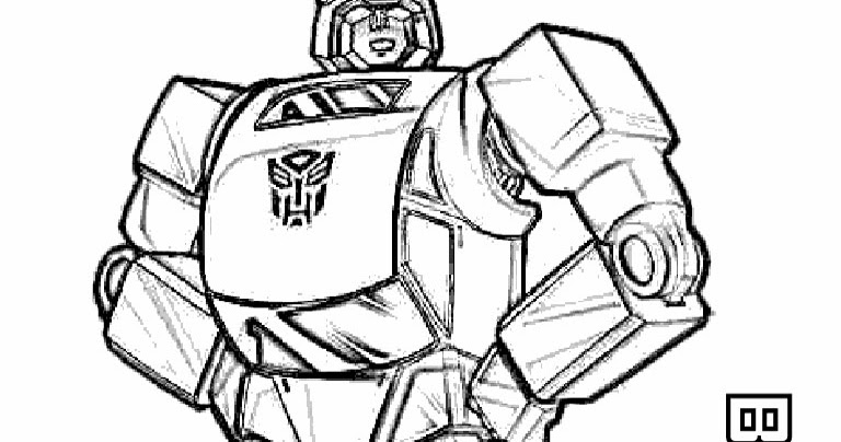 768 x 1024 jpeg 293kB, Mewarnai Robot Transformer Mewarnai Gambar