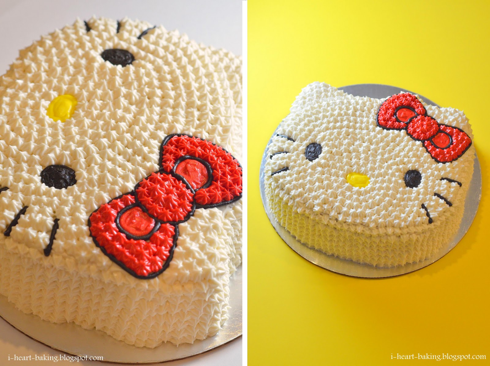 i heart baking! hello kitty cake