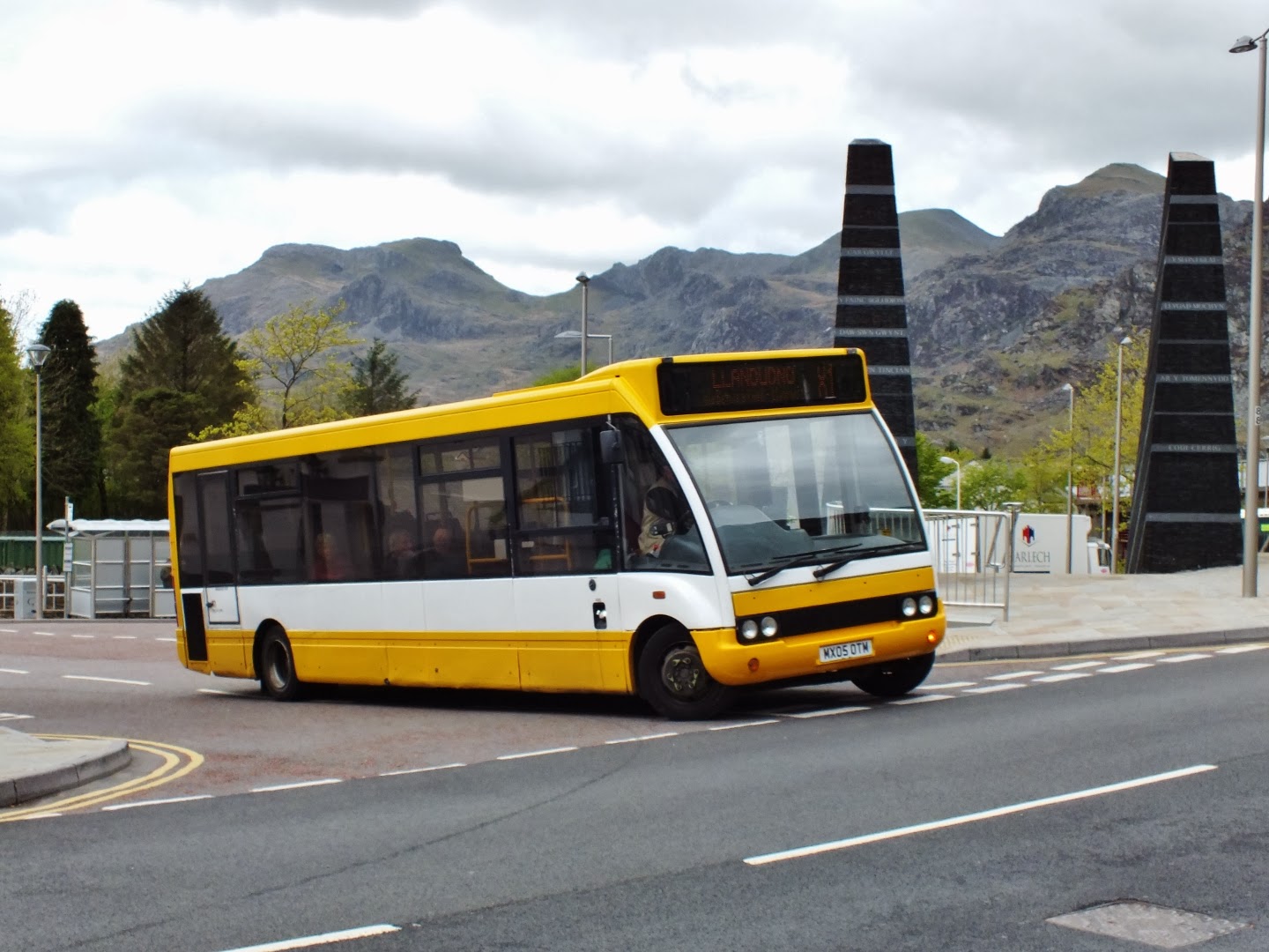 Aberystwyth To Blaenau Ffestiniog Transport Illustrated