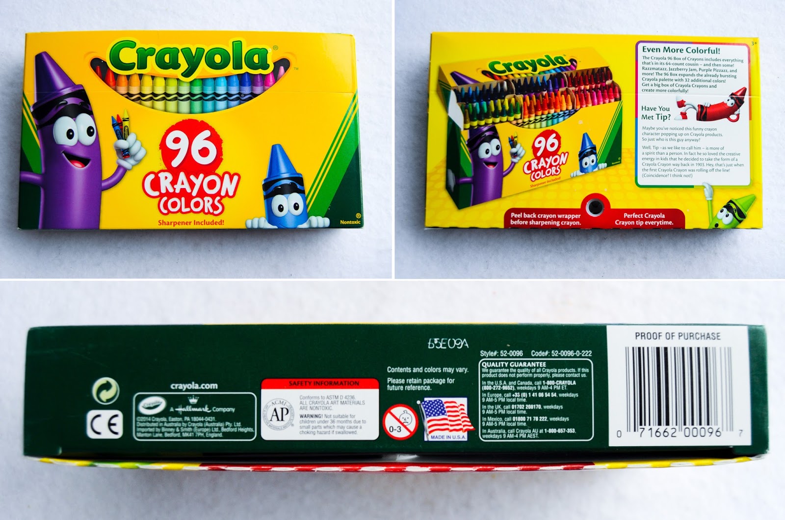 64, 96, 120 Count Big Box Redesign Jenny's Crayon Collection