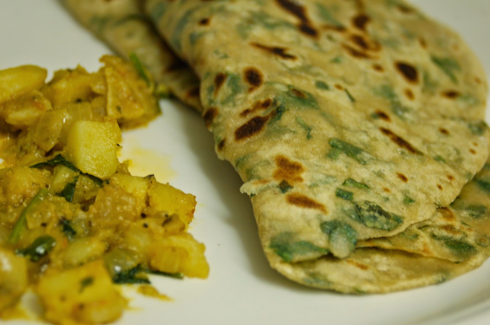 Live Luv n Eat Methi Chapathi