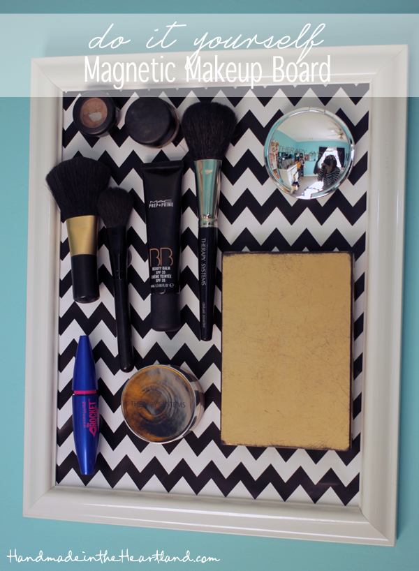 diy magnetic makeup board handmade in the heartland magnetic sheets hobby lobby