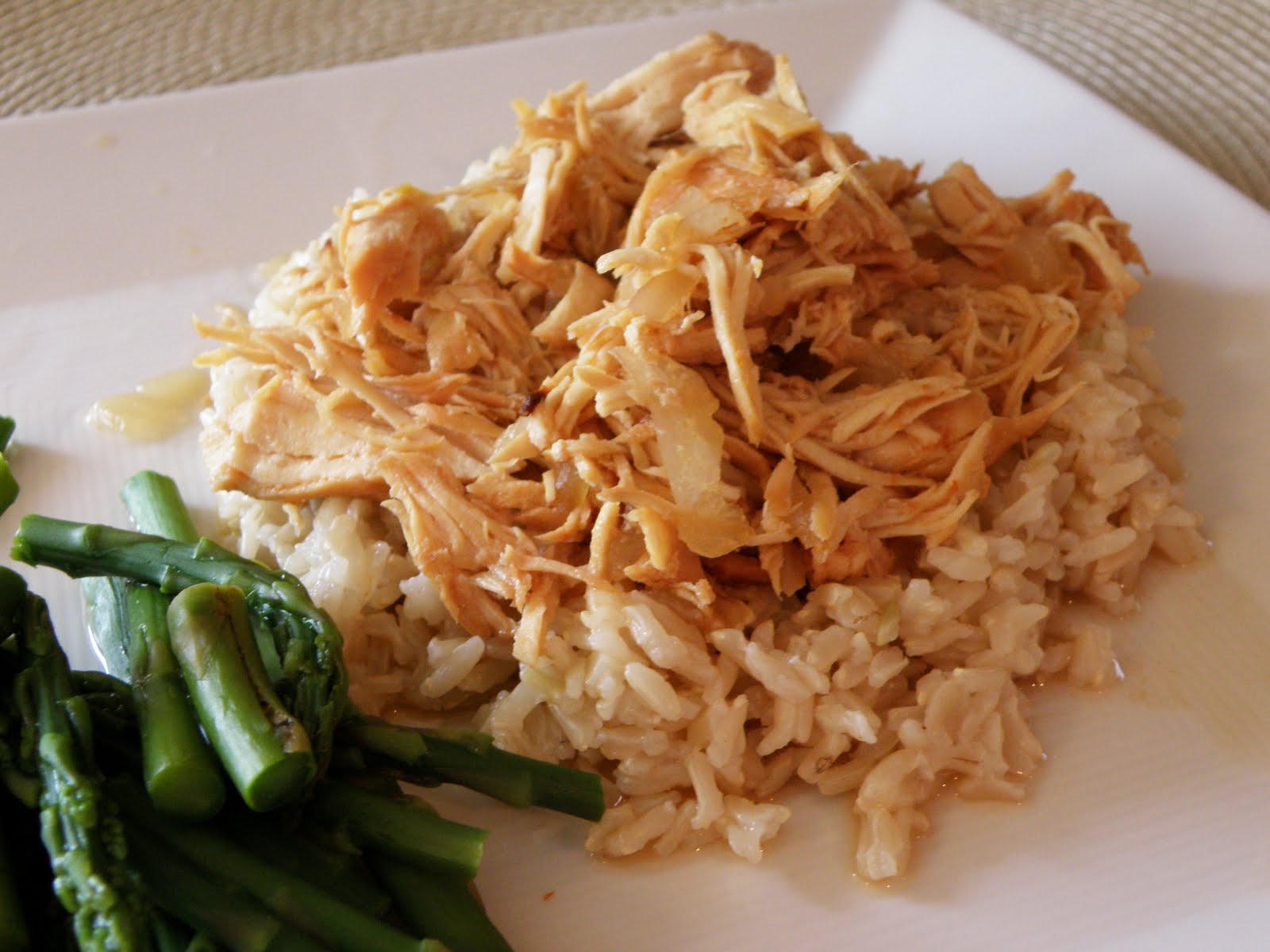 Taste Every Season Kansas City Chicken on Baked Brown Rice