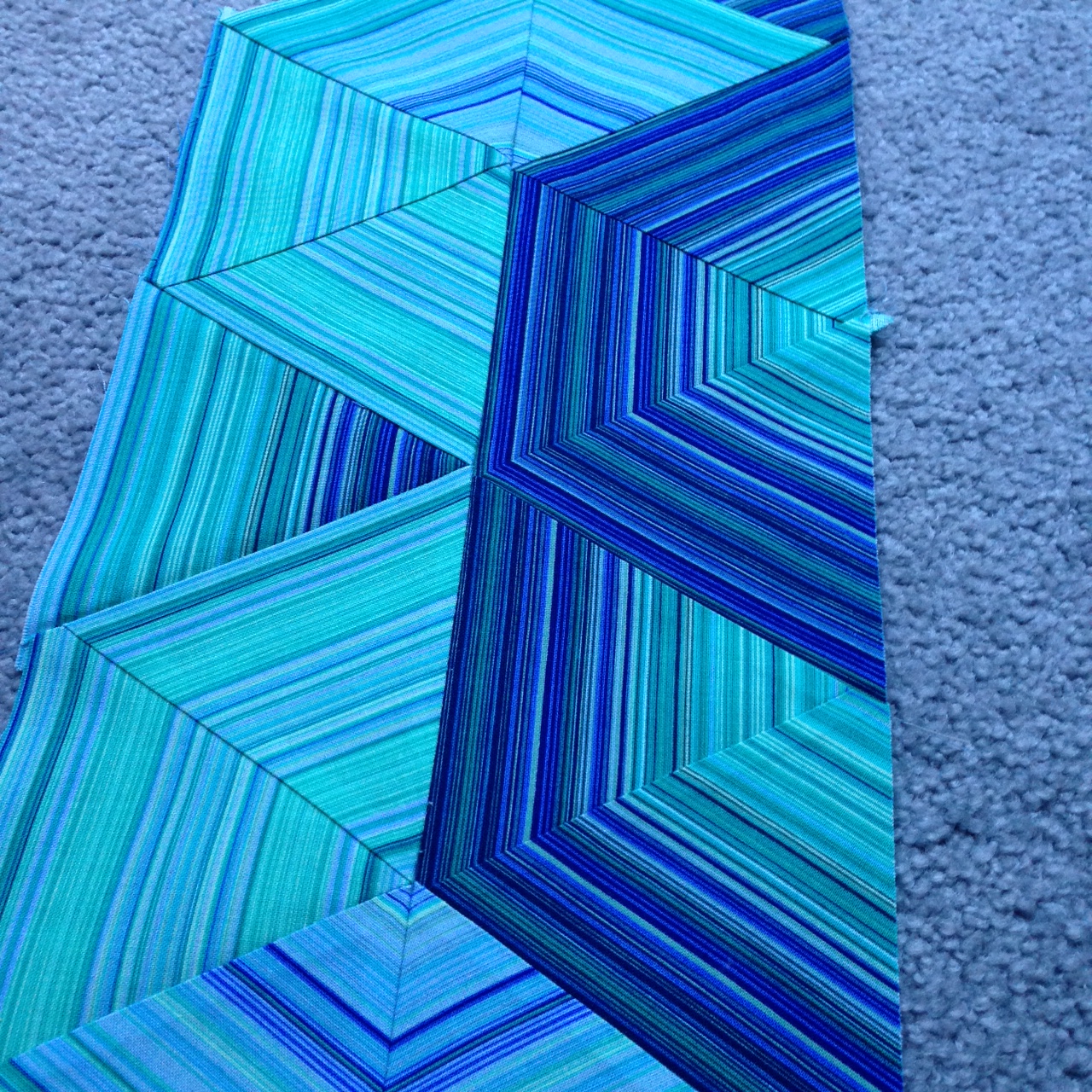 Wendy's quilts and more Spinning Stripes