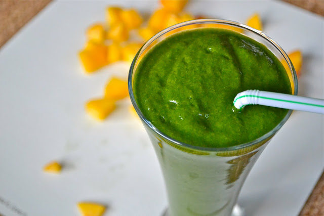 Peachy Green Smoothie