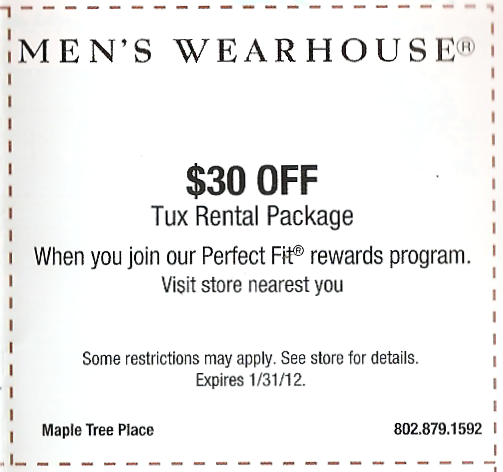 Black tux coupon code