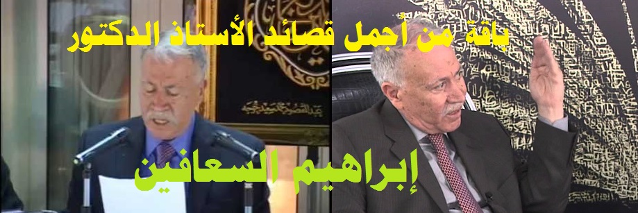 الأستاذ الدكتور إبراهيم السعافين