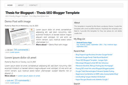 Example of thesis paper layout picture