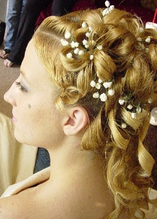 hairstyle for wedding. Bridal Hair Style 1
