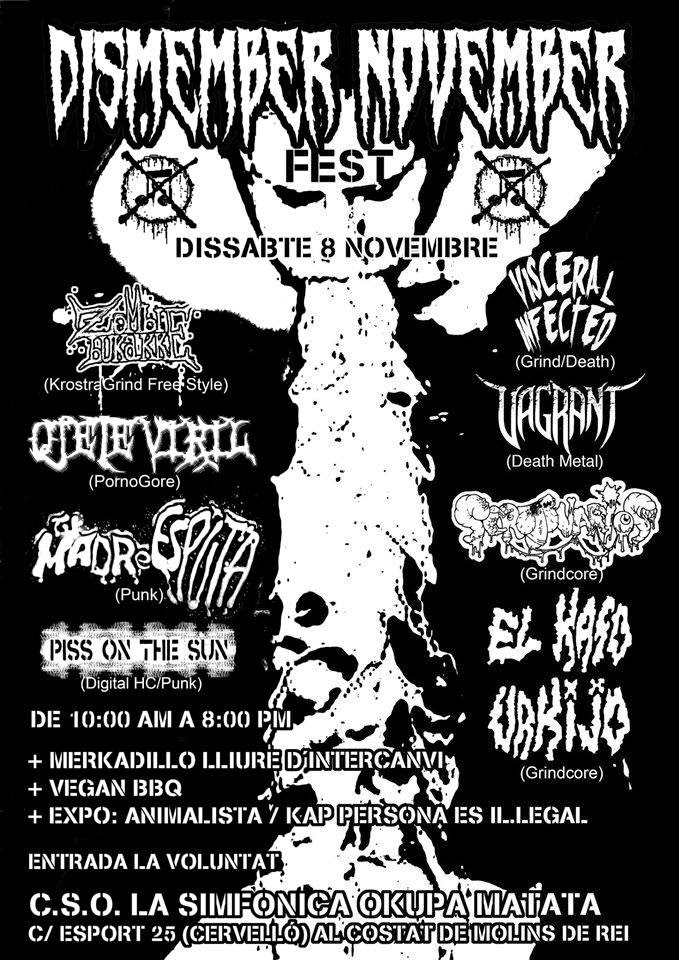 RUIDO NOISE EL KASO URKIJO, SCROTOVARIOS, VISCERAL INFECTED, ZOMBIE