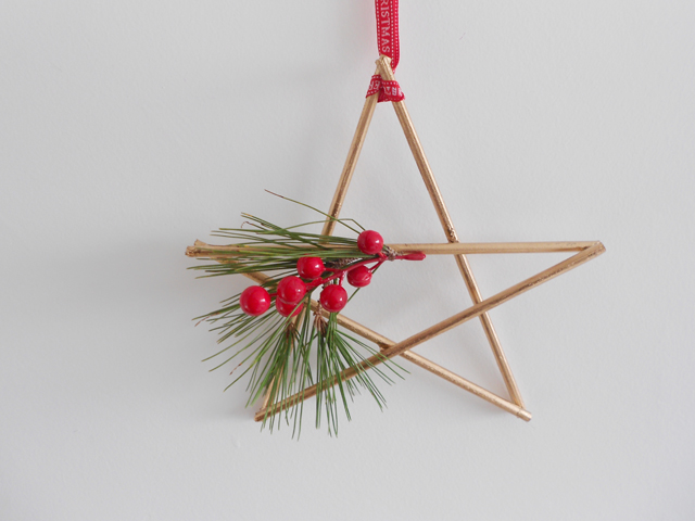 #Navidadbonitista: 1 estrella DIY y 3 formas de decorarla