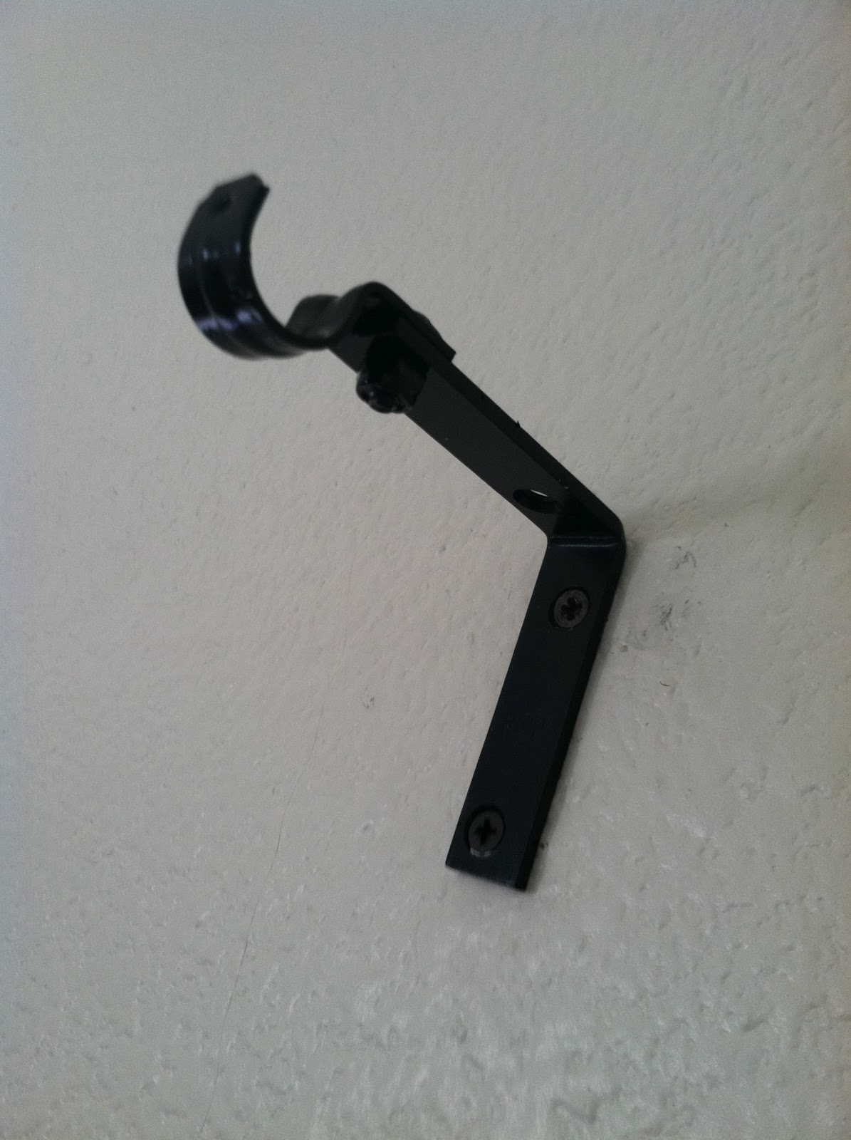 Rebecca's Round Up Make Your Own Custom Curtain Rod For Very Little Money