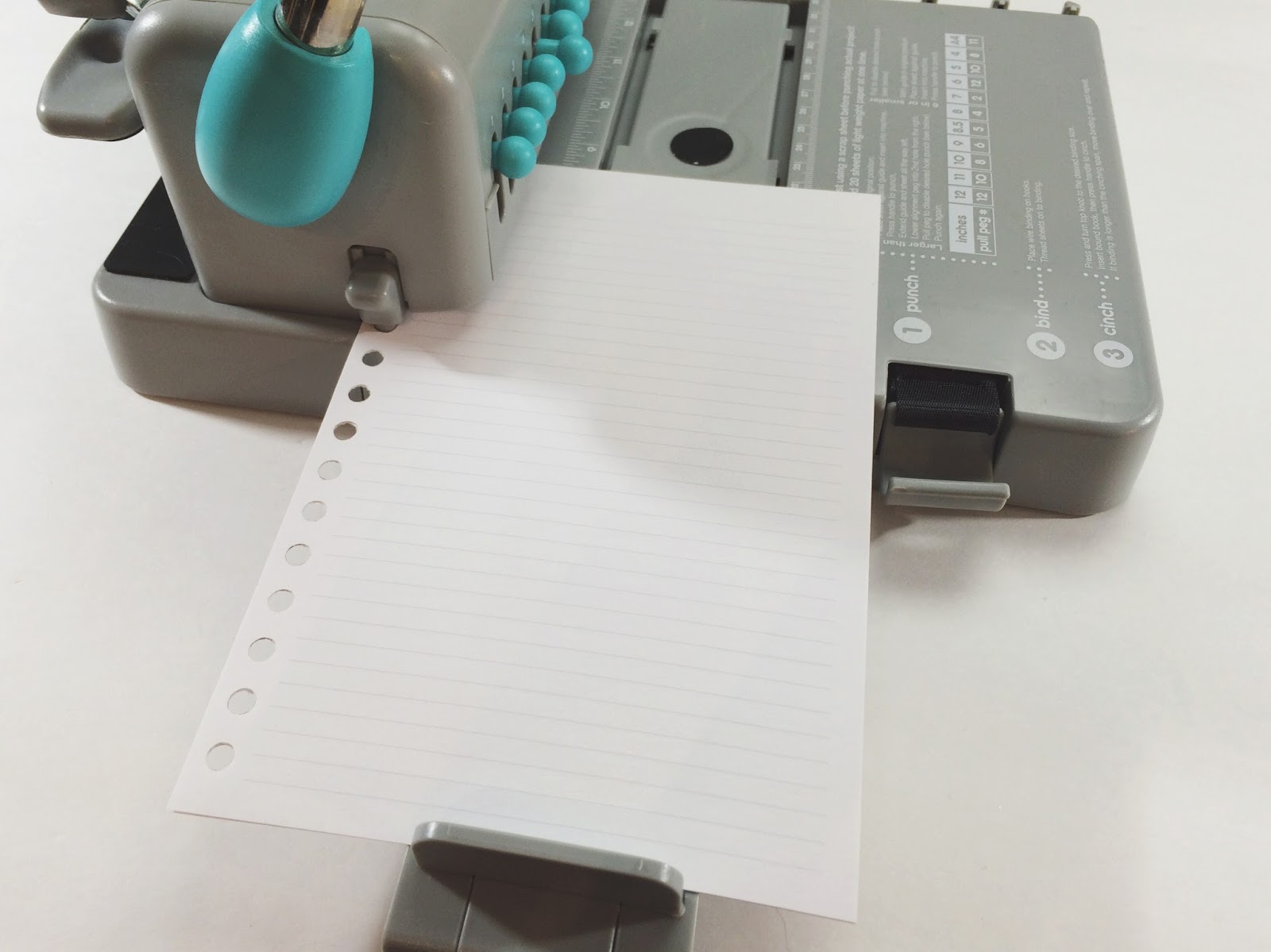 five sixteenths blog Make it Monday // Spiral Bound Planner with the Cinch