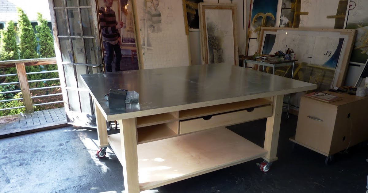 BirchmanStudio New studio table!!