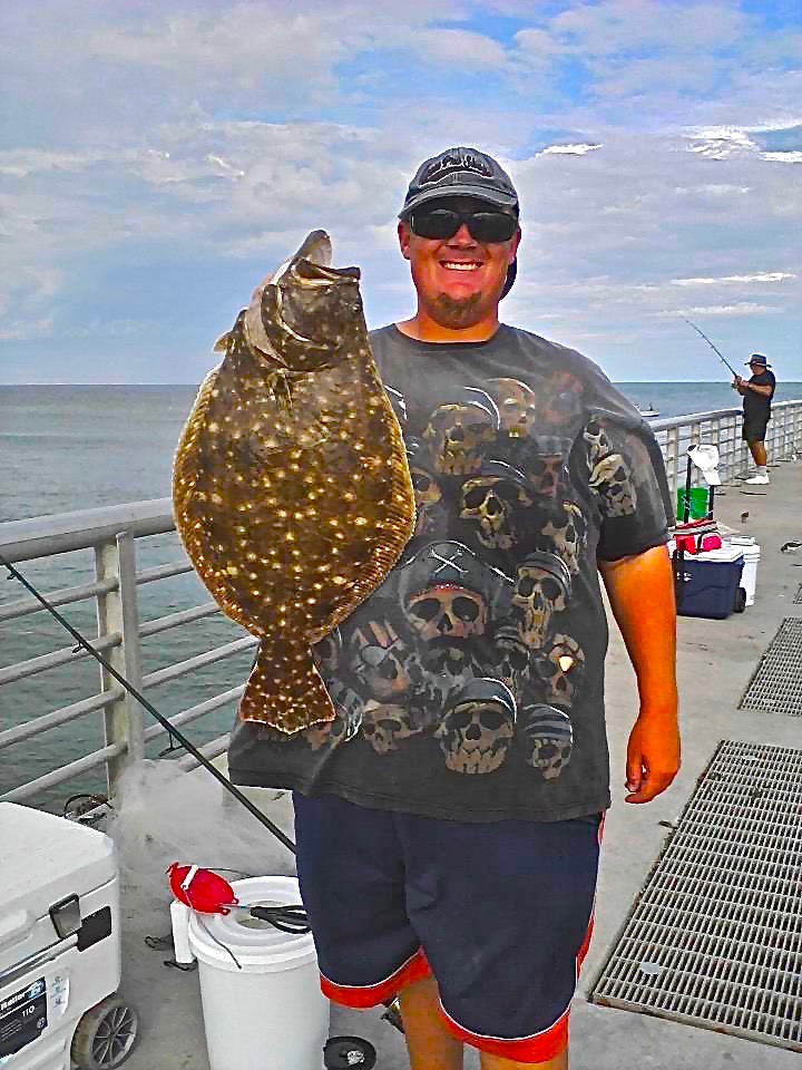On Foot Angler "FLOUNDERING" with Big Dave's land based lessons. How
