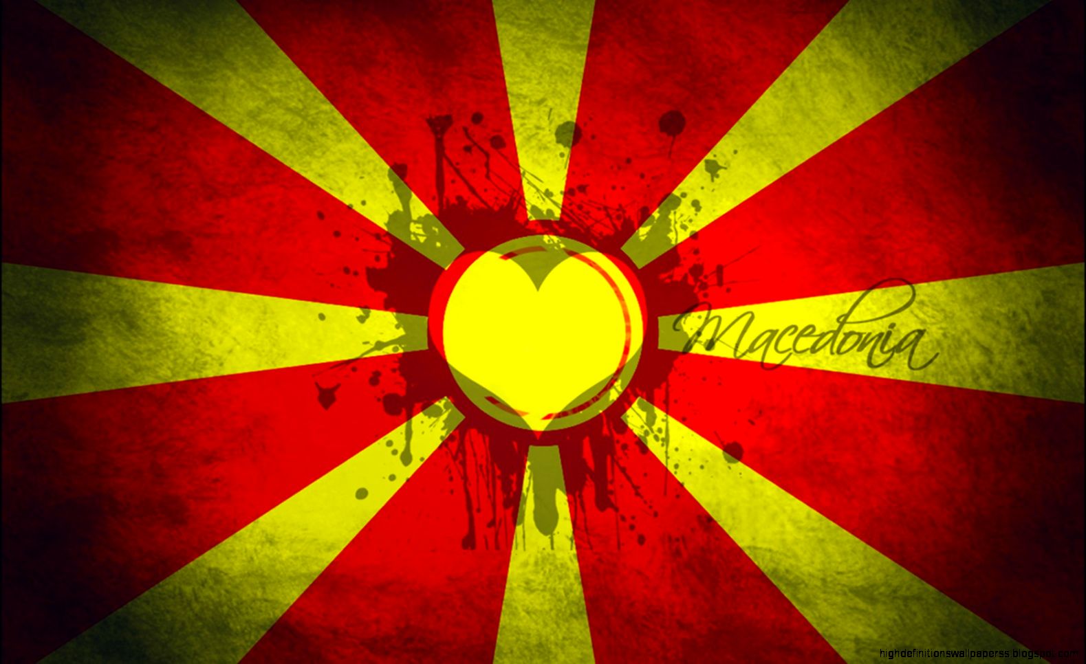 Macedonia flag wallpaper Macedonia flag wallpaper