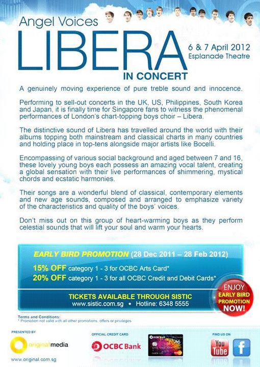 Concert à Singapour les 6 et 7 avril 2012 Singapore+Ad
