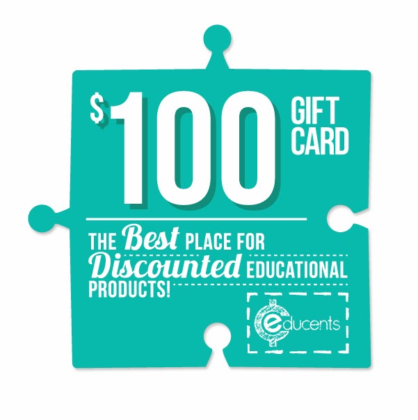 Win a $100 Educents gift Certificate via Clever Classroom's blog