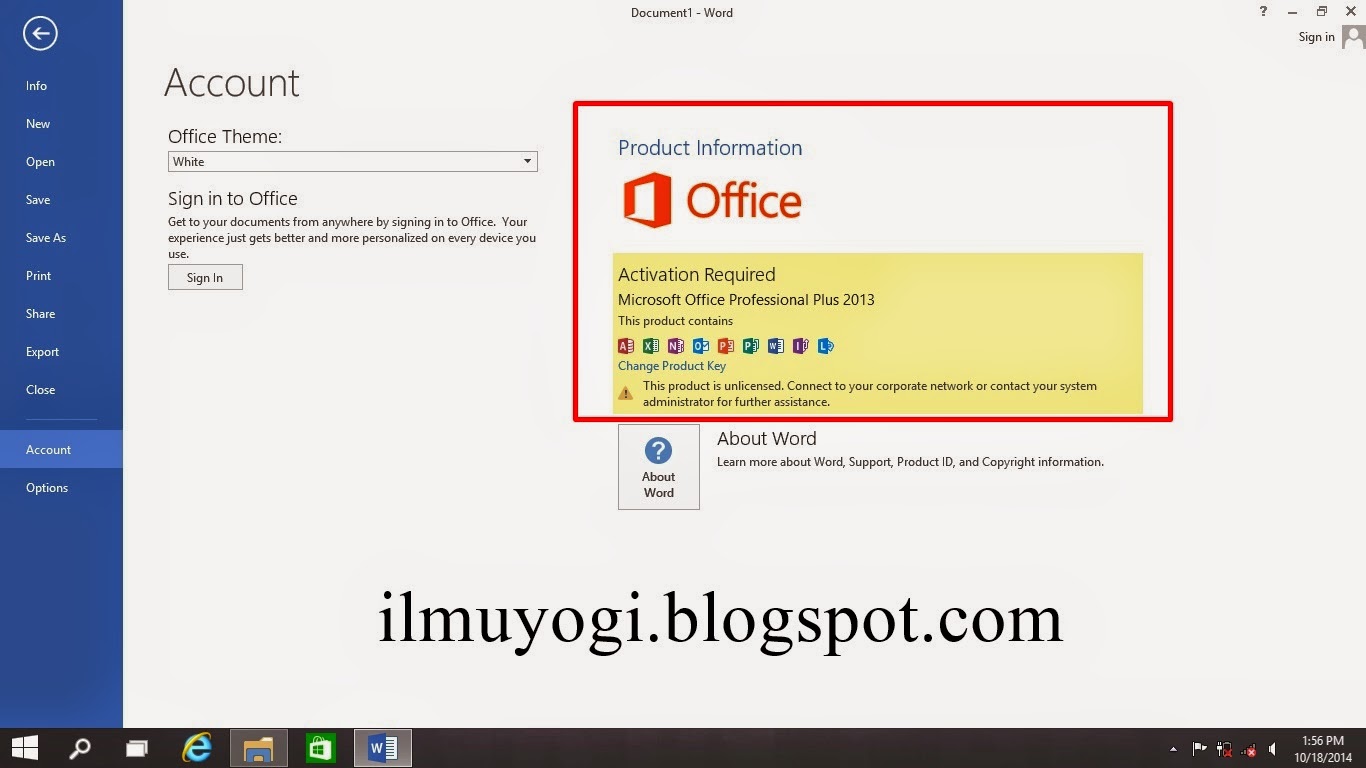Aktivasi Microsoft Office 2013 Tanpa Skype For Web Aktivasi Microsoft Office 2013 Tanpa Skype For Web