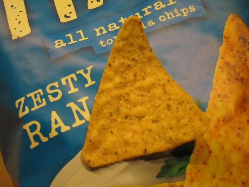 Review Kettle Brand Tias! Zesty Ranch Tortilla Chips Brand Eating